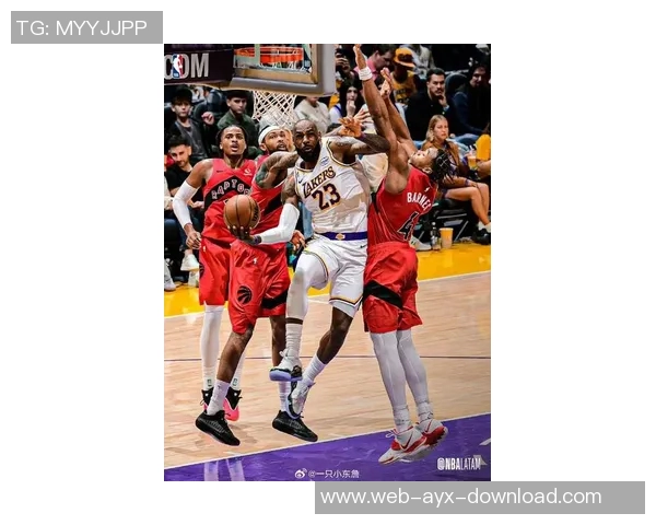 湖人队与猛龙队激战正酣NBA赛场精彩对决引发球迷热议